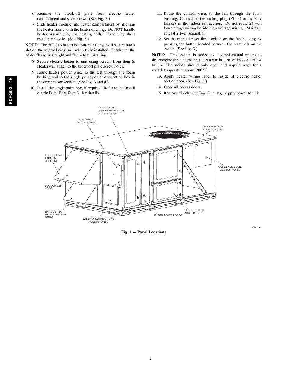 Carrier 50PG03-16 User Manual | Page 2 / 32