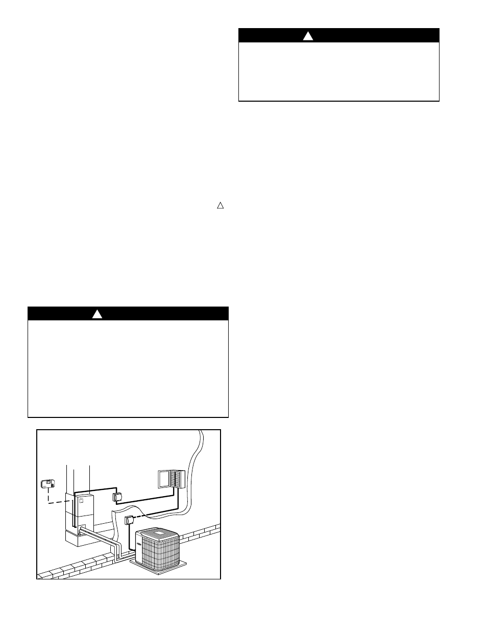 Welcome to efficient home cooling comfort, Safety consideration, Warning | Your comfort system, Important facts, Fig.1—typical split-system installation | Carrier 38CKC042 Air User Manual | Page 2 / 8