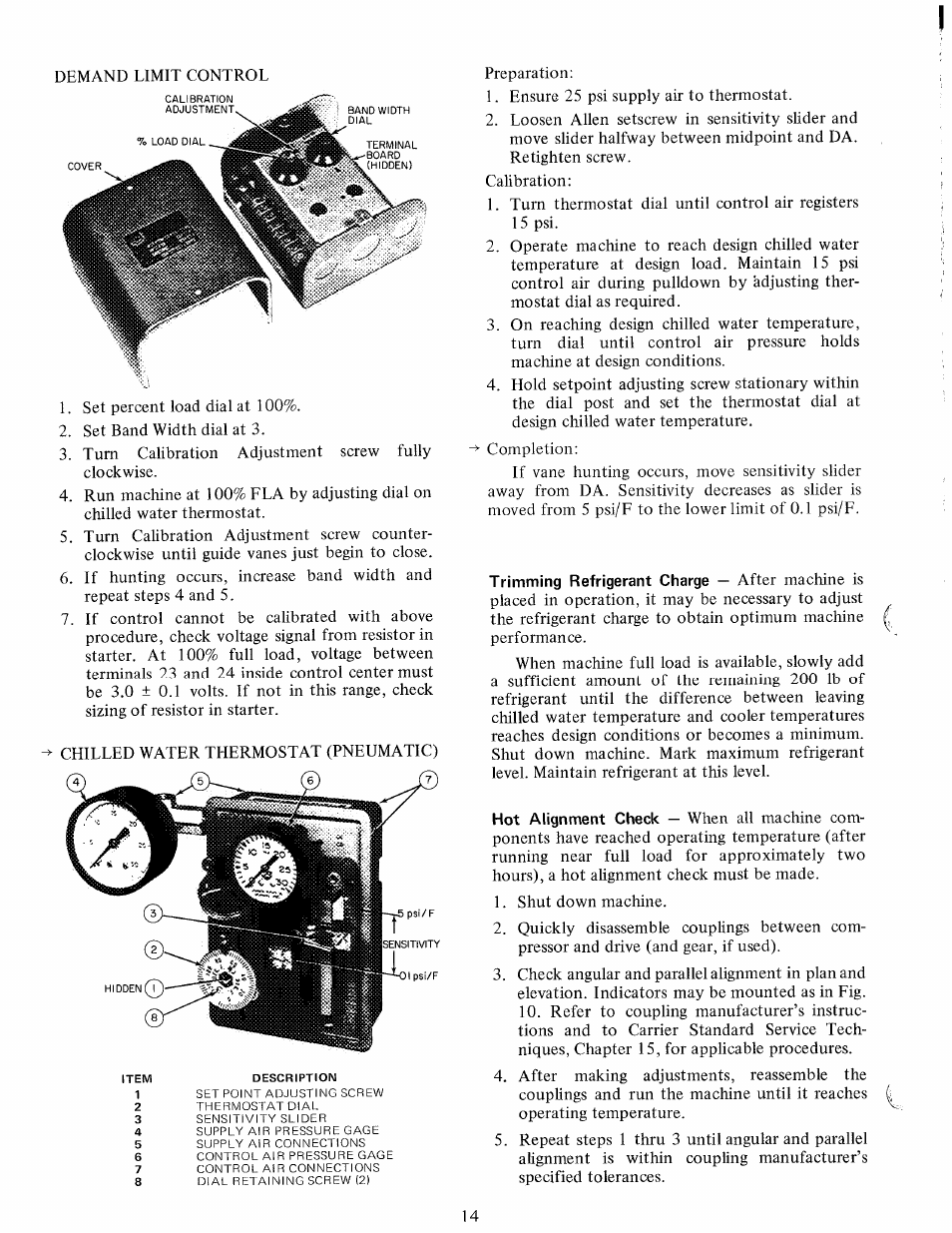 Carrier 17CB User Manual | Page 14 / 16