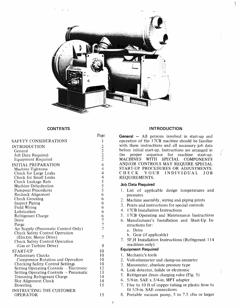 Carrier 17CB User Manual | Page 2 / 16