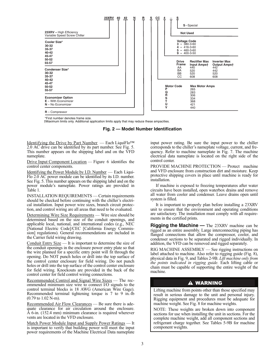 Carrier EVERGREEN HFC-134A User Manual | Page 3 / 52