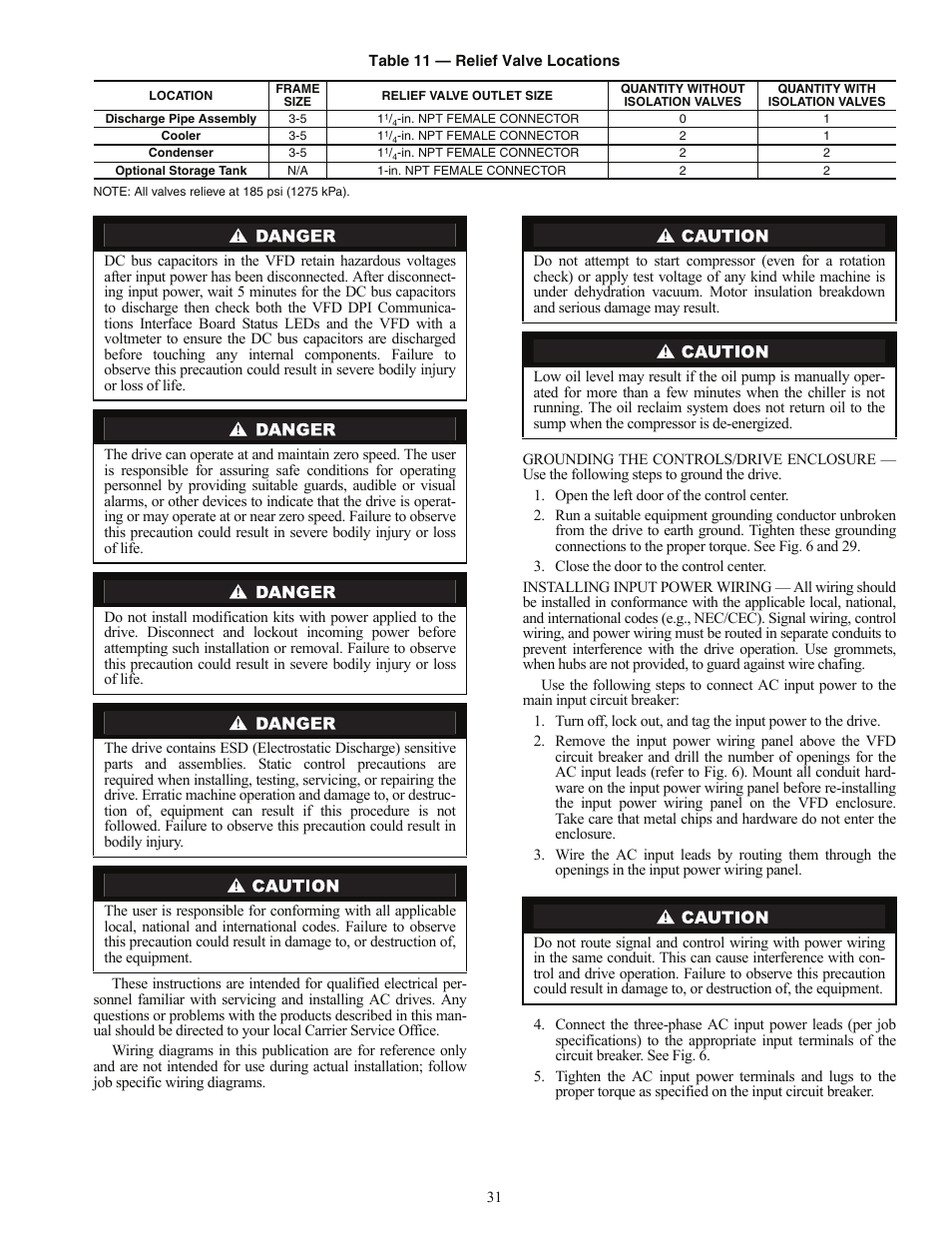 Carrier EVERGREEN HFC-134A User Manual | Page 31 / 52