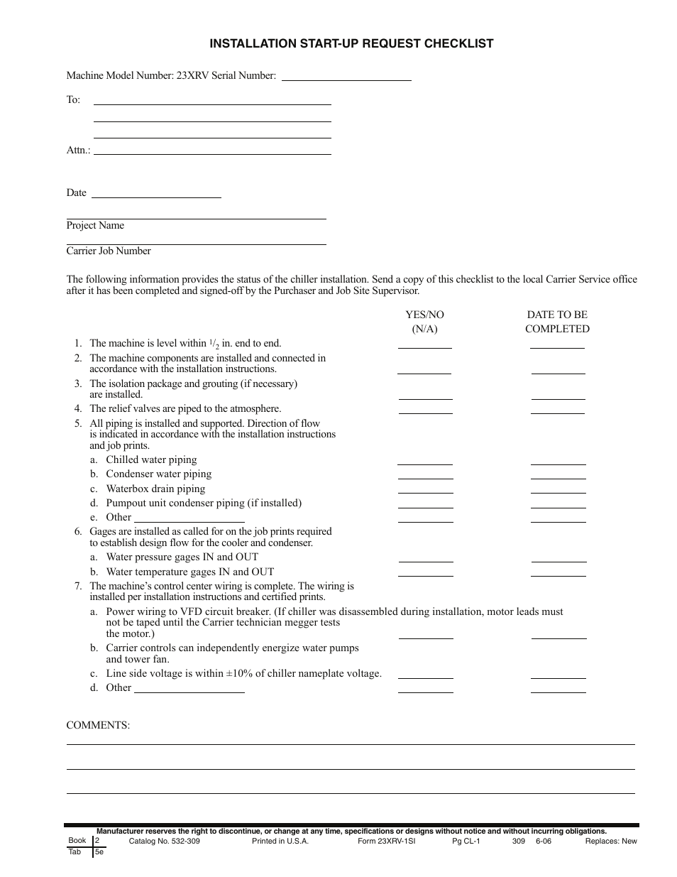 Carrier EVERGREEN HFC-134A User Manual | Page 51 / 52