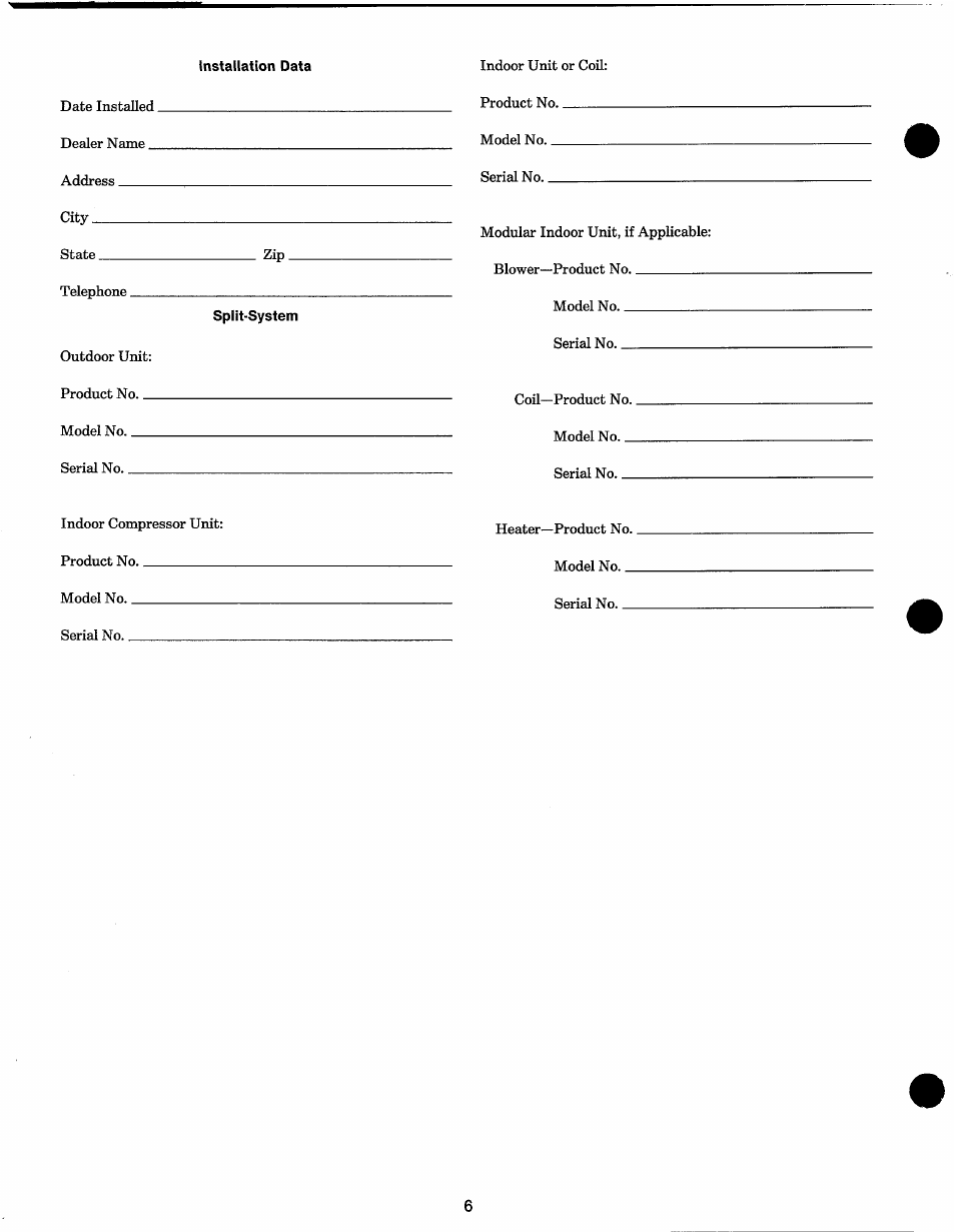 Carrier WEATHERMASTER 2000 User Manual | Page 6 / 9