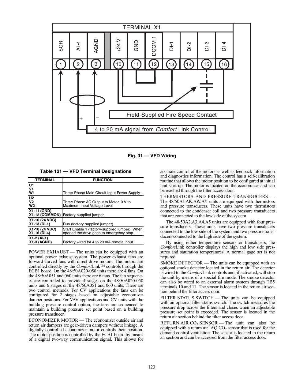 Carrier WEATHERMAKER 48/50AJ User Manual | Page 123 / 190