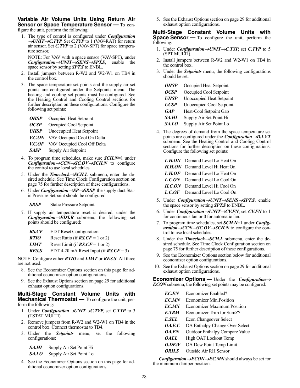 Carrier WEATHERMAKER 48/50AJ User Manual | Page 28 / 190