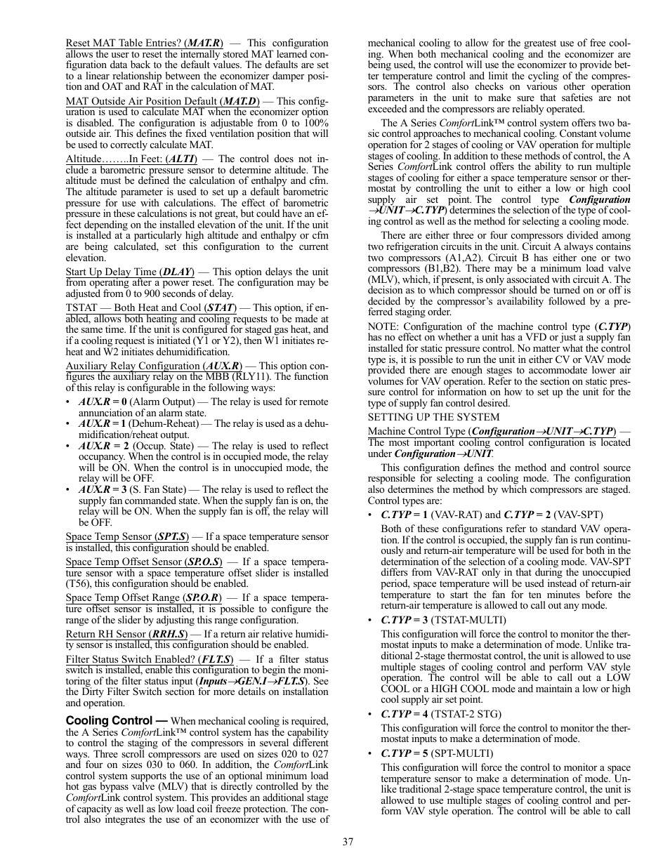 Carrier WEATHERMAKER 48/50AJ User Manual | Page 37 / 190