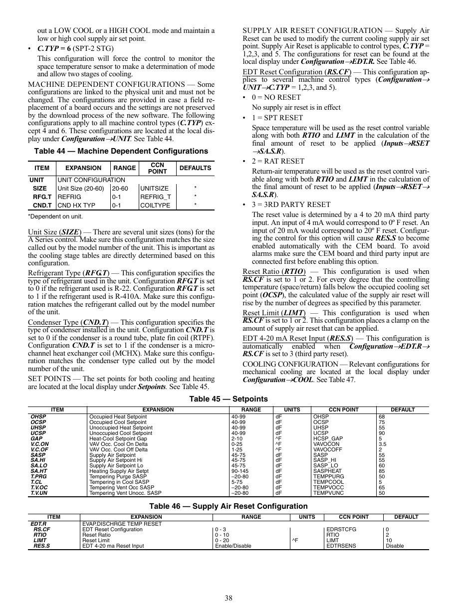 Carrier WEATHERMAKER 48/50AJ User Manual | Page 38 / 190
