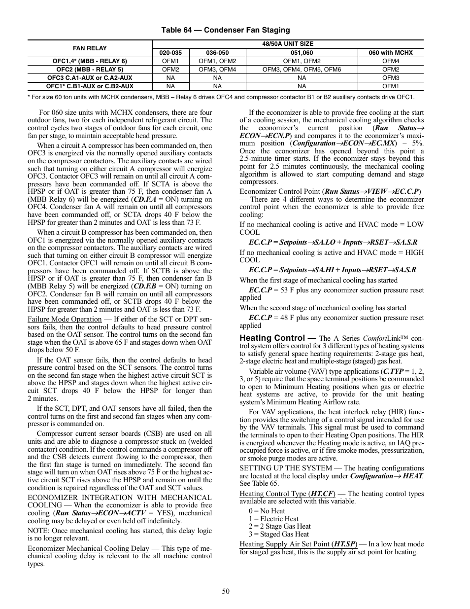 Carrier WEATHERMAKER 48/50AJ User Manual | Page 50 / 190