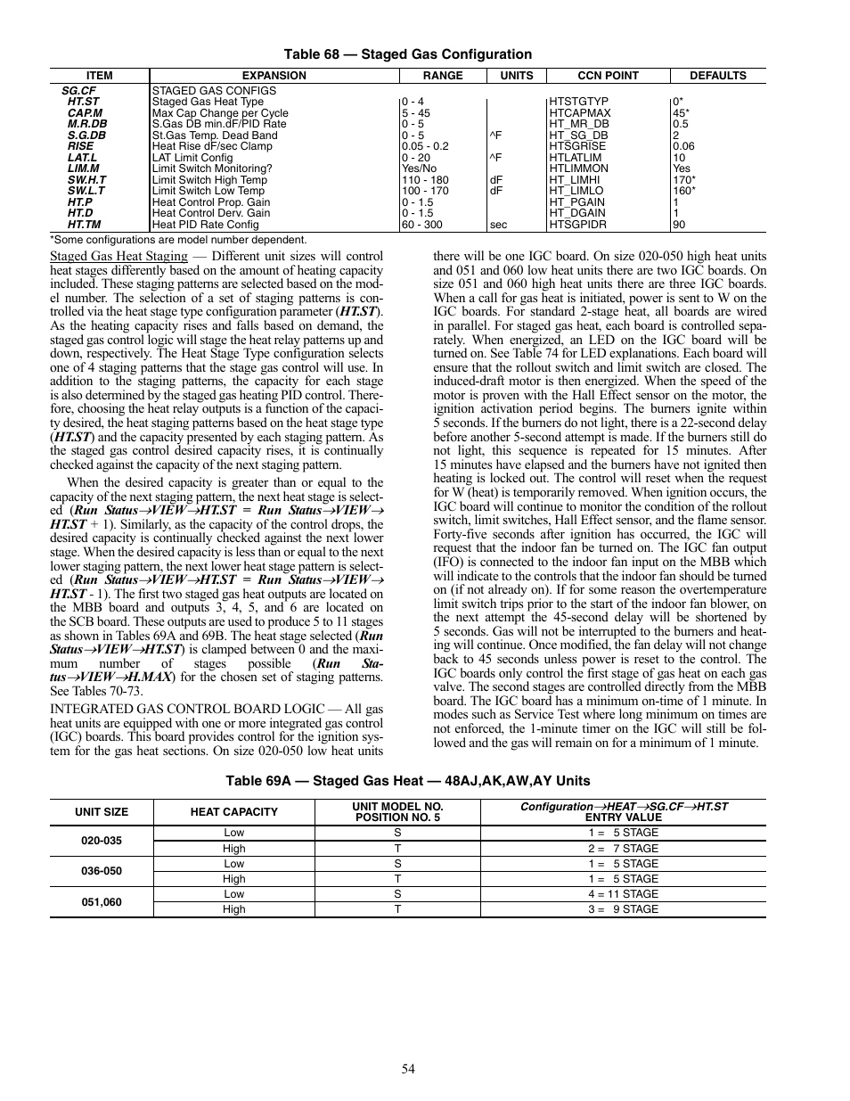 Carrier WEATHERMAKER 48/50AJ User Manual | Page 54 / 190