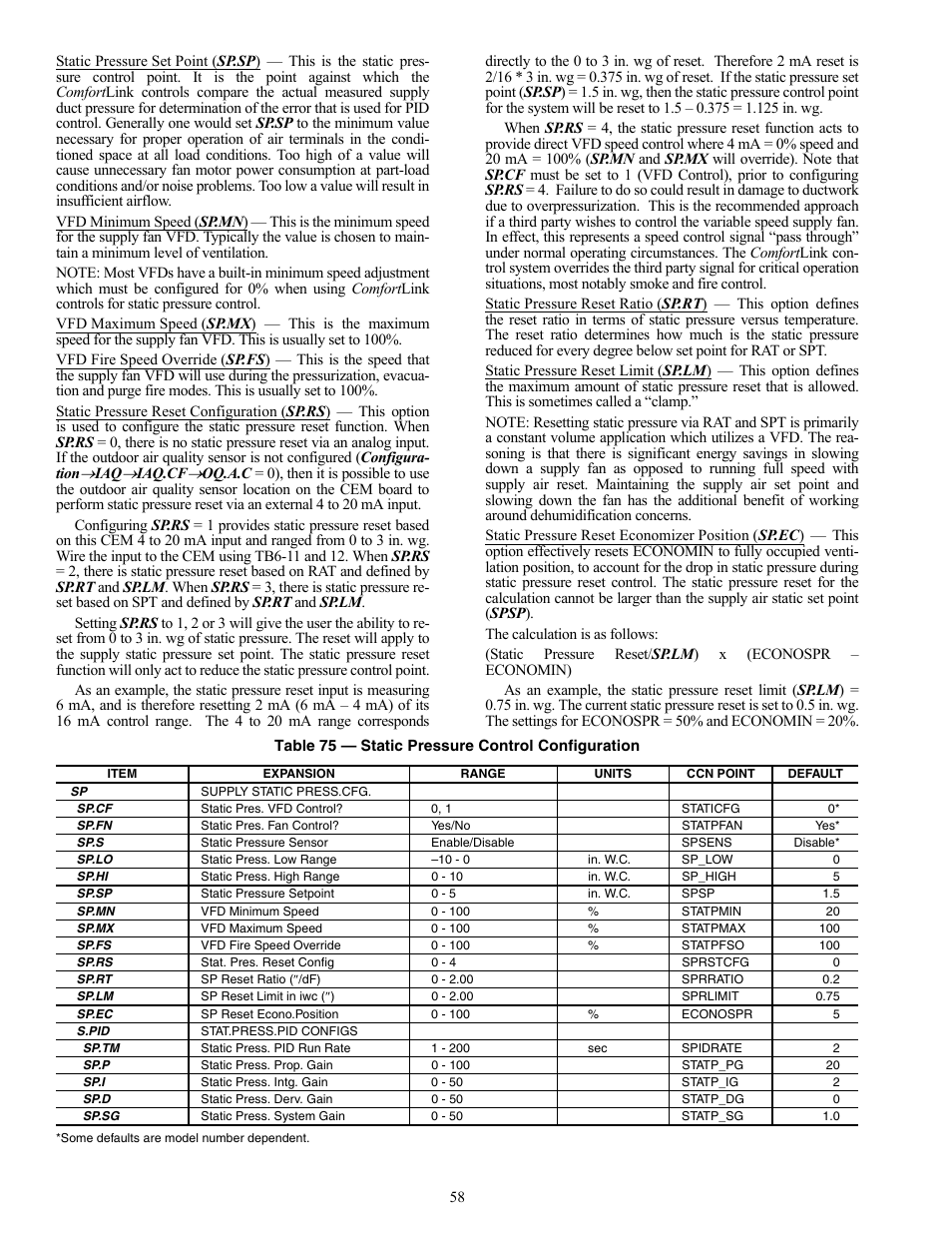 Carrier WEATHERMAKER 48/50AJ User Manual | Page 58 / 190