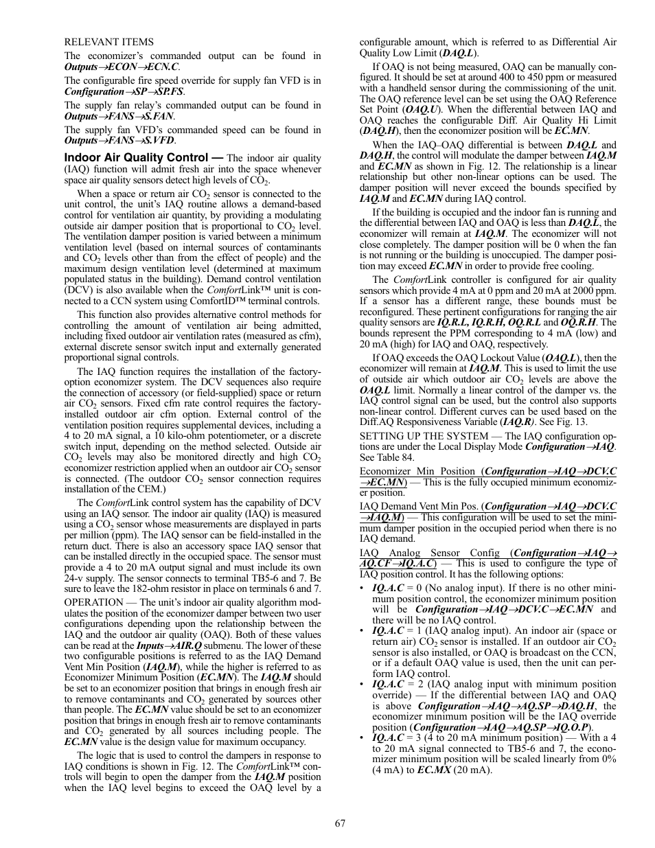 Carrier WEATHERMAKER 48/50AJ User Manual | Page 67 / 190