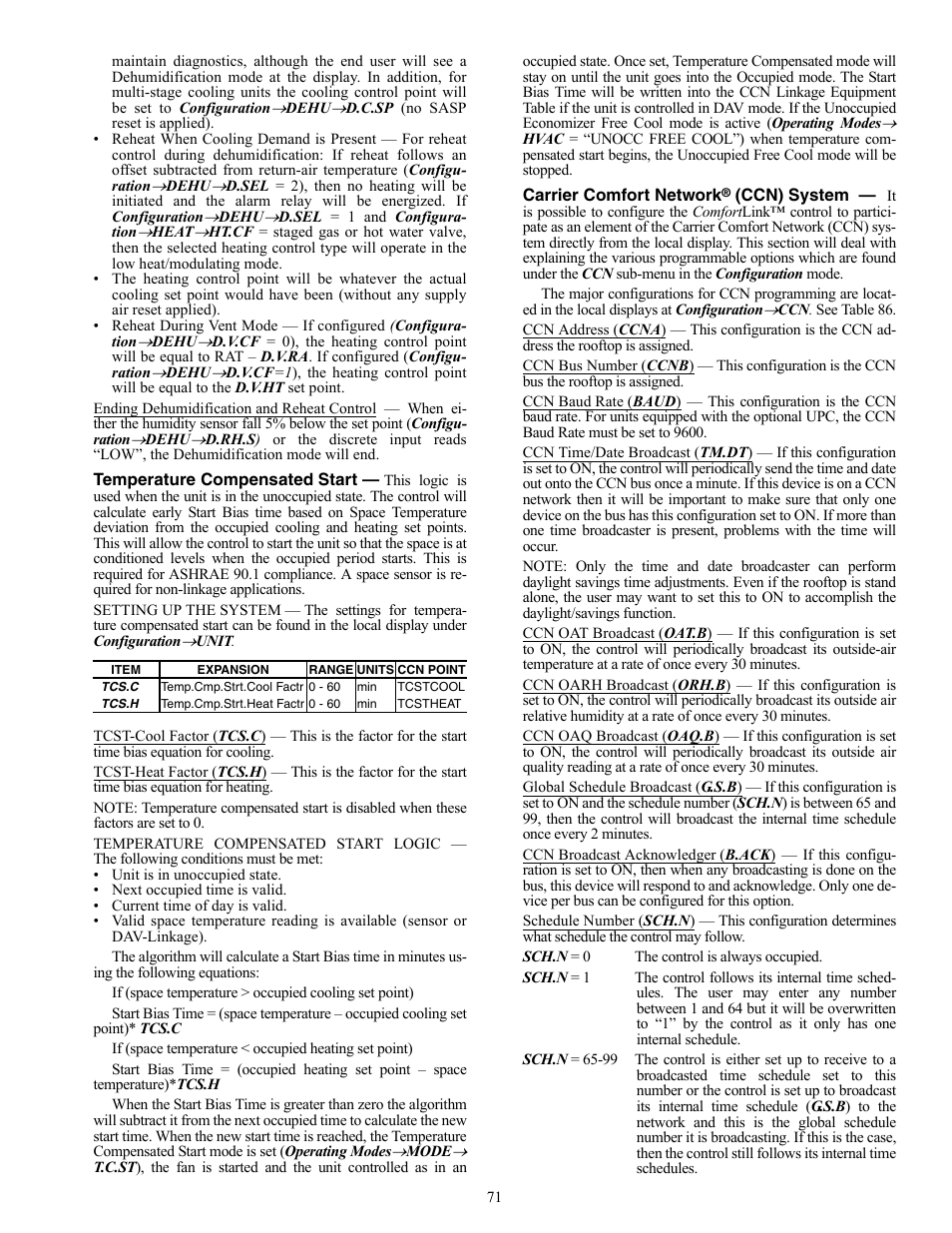 Carrier WEATHERMAKER 48/50AJ User Manual | Page 71 / 190