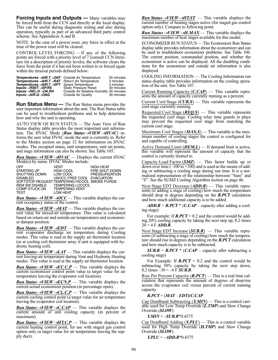 Carrier WEATHERMAKER 48/50AJ User Manual | Page 90 / 190