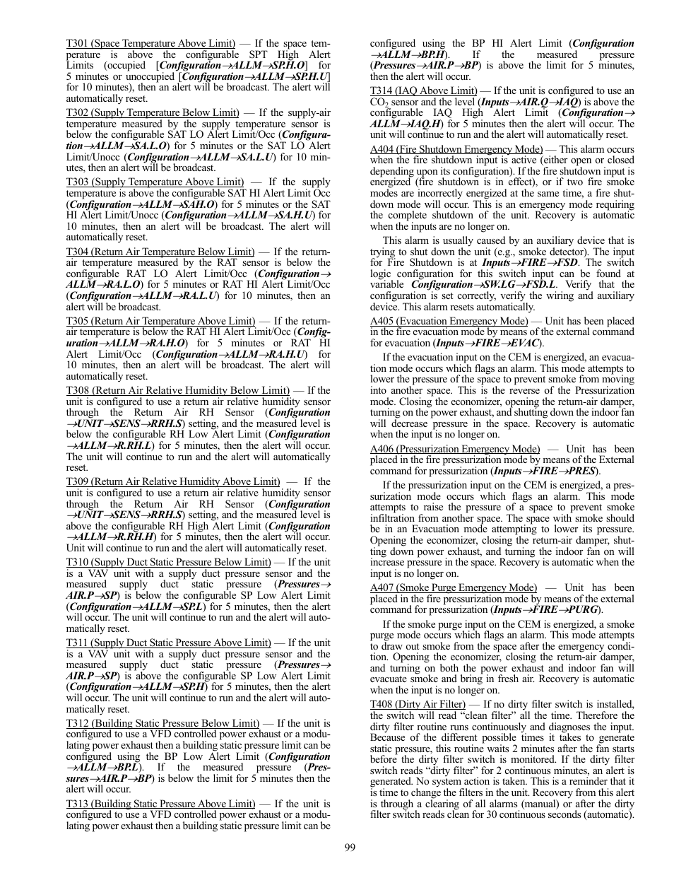 Carrier WEATHERMAKER 48/50AJ User Manual | Page 99 / 190