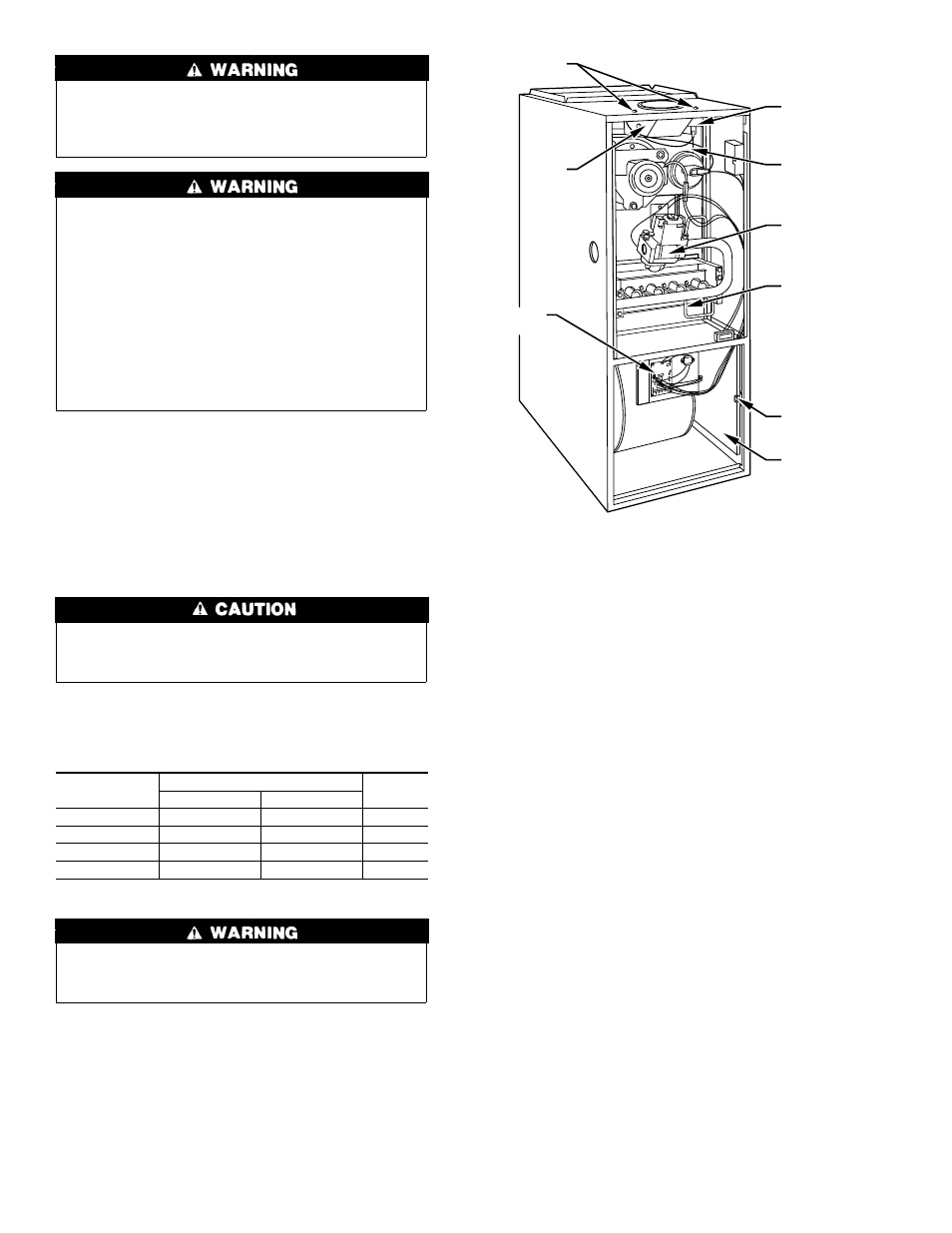 Carrier INDUCED COMBUSTION FURNACES 58GFA User Manual | Page 2 / 8