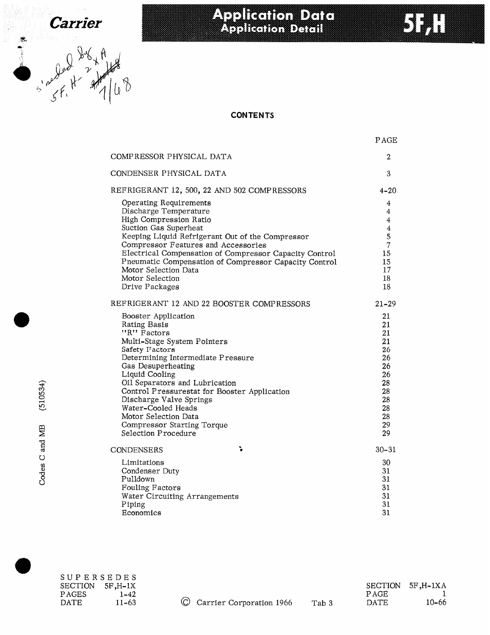 Carrier 5H User Manual | 32 pages