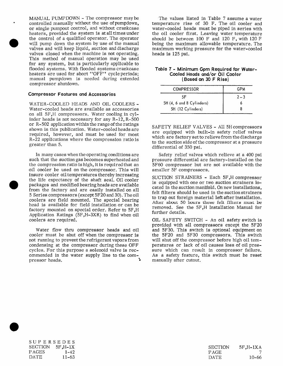 Compressot' features and accessories | Carrier 5H User Manual | Page 7 / 32