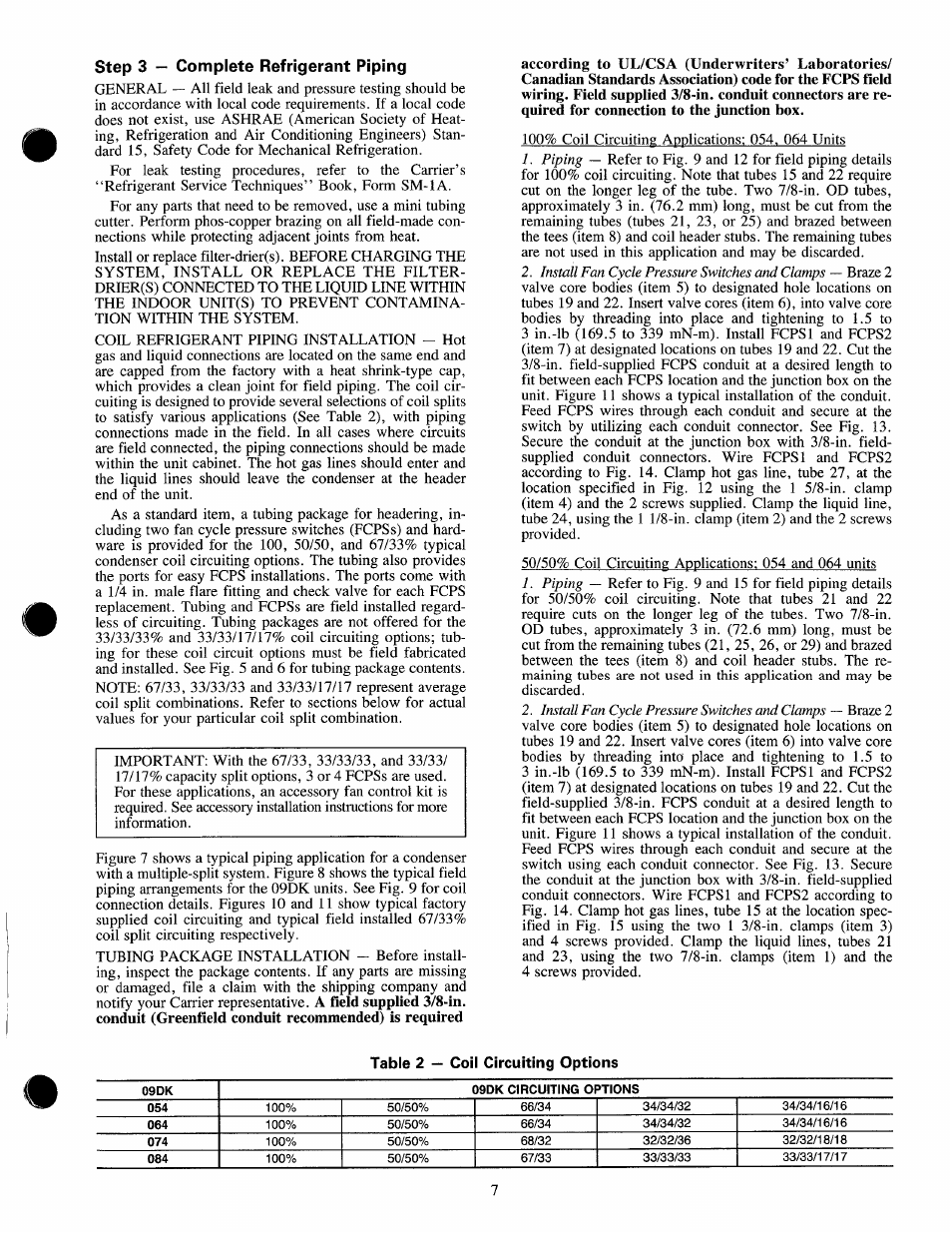 Carrier 09DK054-084 User Manual | Page 7 / 32