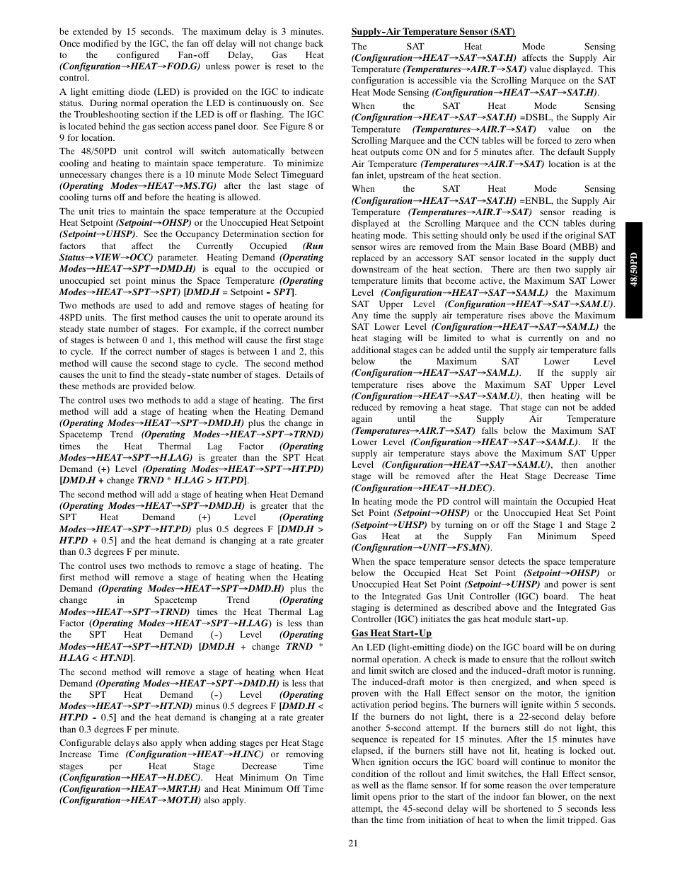Carrier 48/50PD05 User Manual | Page 21 / 106