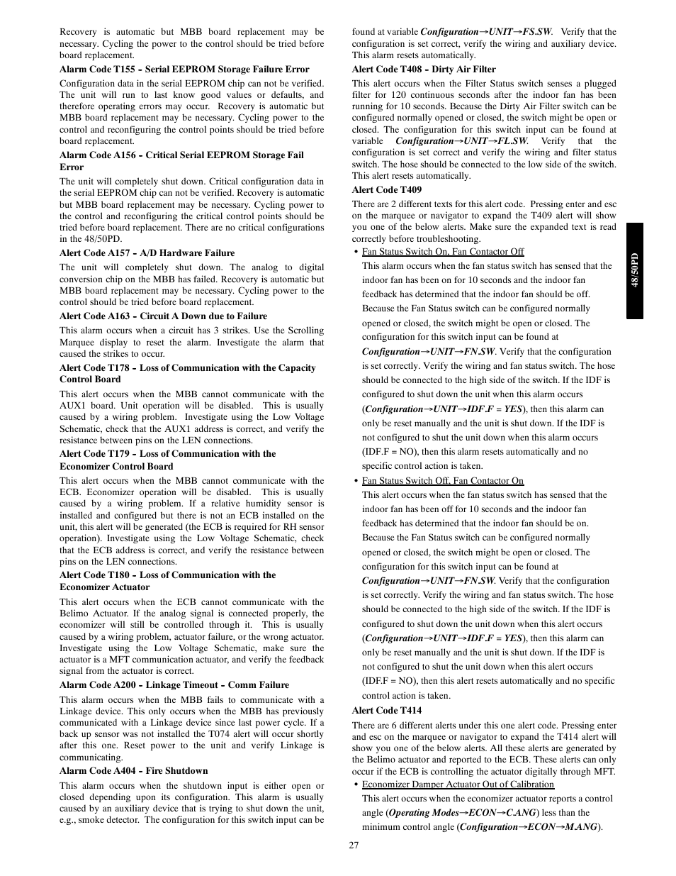 Carrier 48/50PD05 User Manual | Page 27 / 106