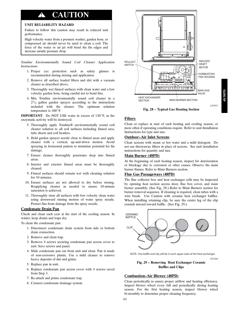 Caution | Carrier 48/50PD05 User Manual | Page 61 / 106