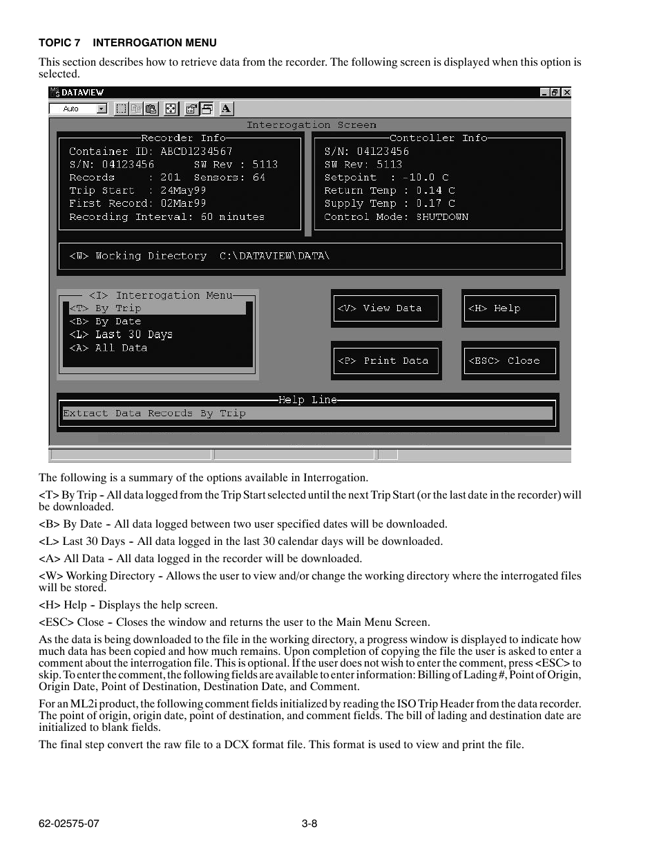 Carrier Container Refrigeration Unit User Manual | Page 25 / 60