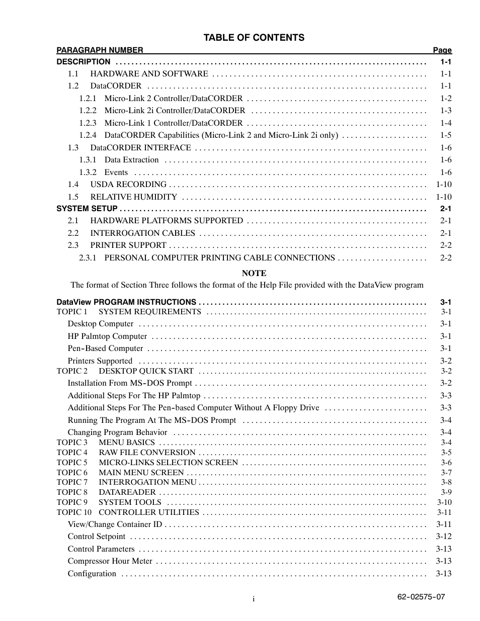 Carrier Container Refrigeration Unit User Manual | Page 3 / 60