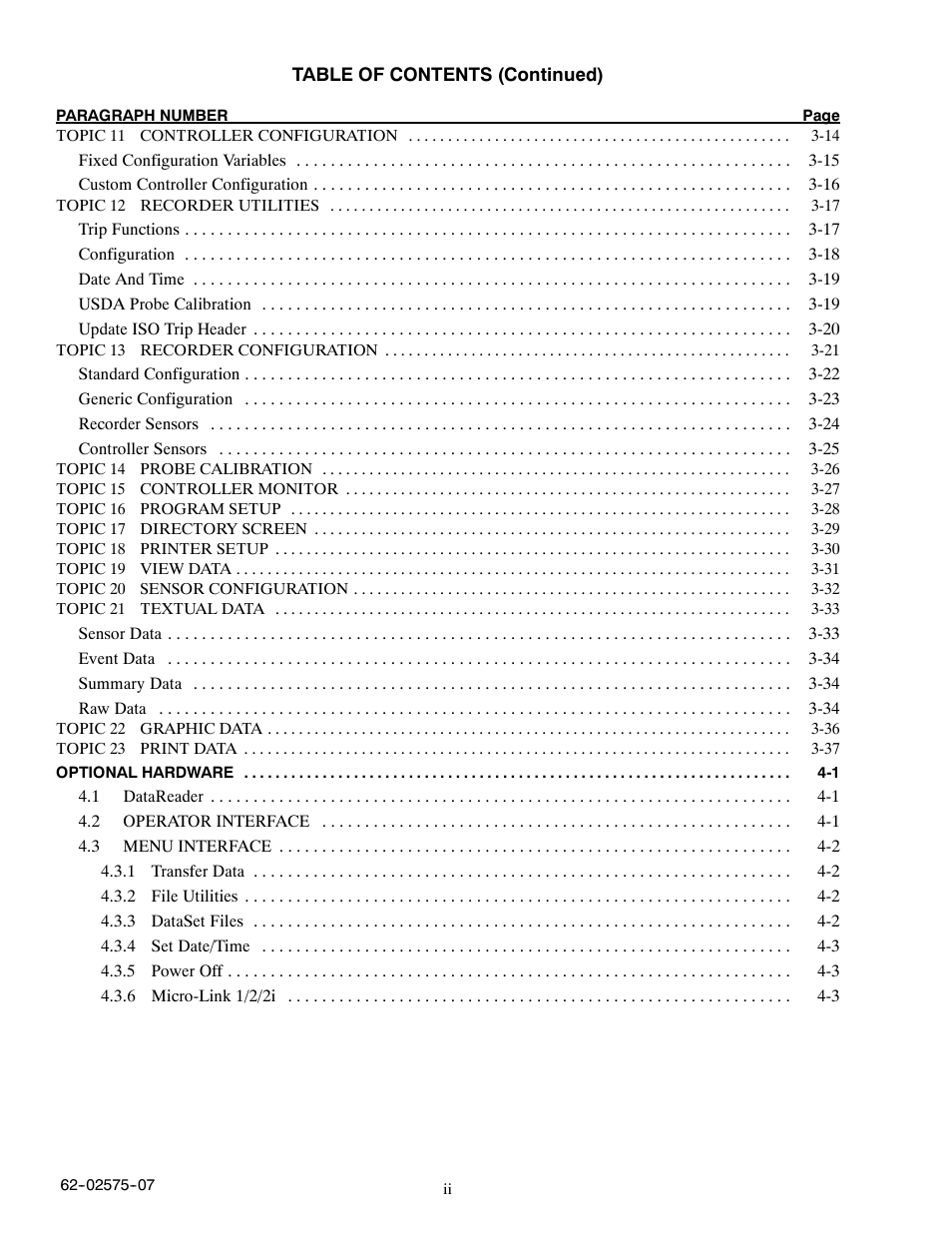Carrier Container Refrigeration Unit User Manual | Page 4 / 60