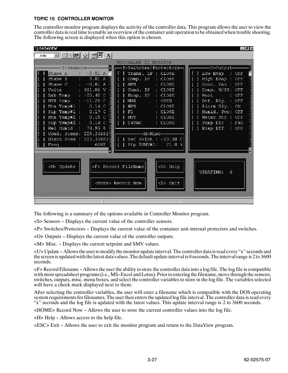 Carrier Container Refrigeration Unit User Manual | Page 44 / 60