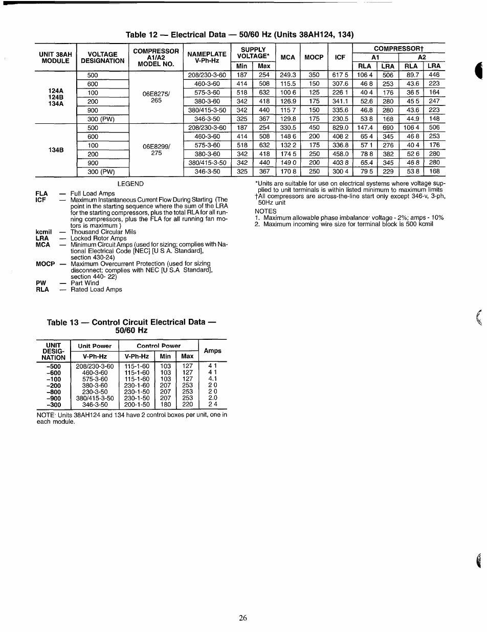 Carrier 38AH044-134 User Manual | Page 26 / 56