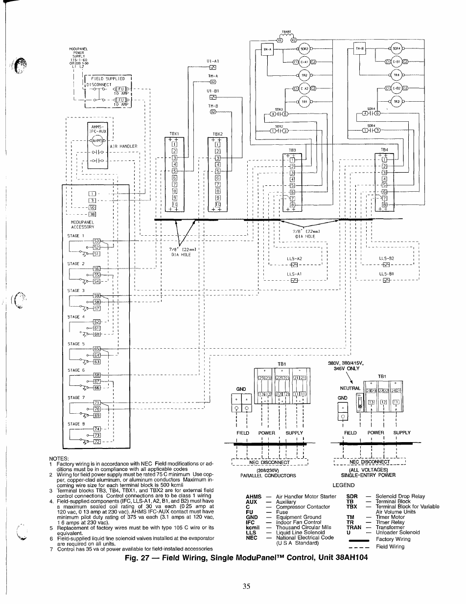 Cflto^-i, Am aei | Carrier 38AH044-134 User Manual | Page 35 / 56