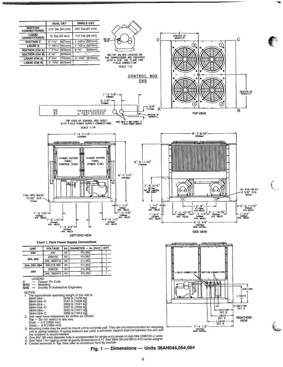 Carrier 38AH044-134 User Manual | Page 4 / 56