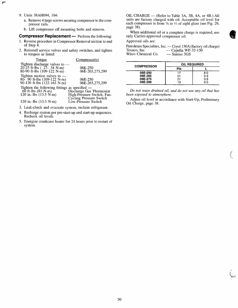 Carrier 38AH044-134 User Manual | Page 50 / 56
