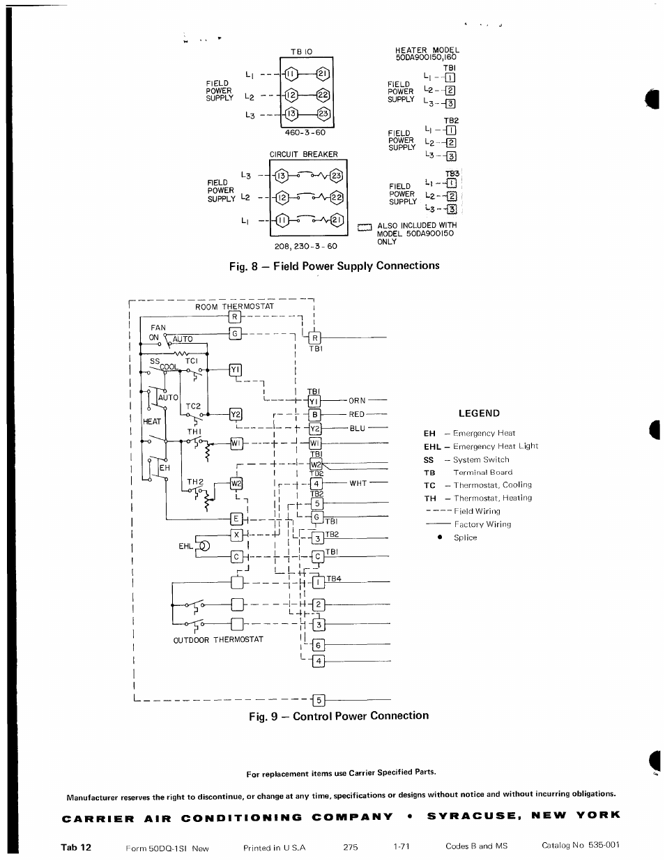 Is)—0 »-ar(^ “(it), V-(2, I-i --cd | Carrier 50DQ User Manual | Page 6 / 6