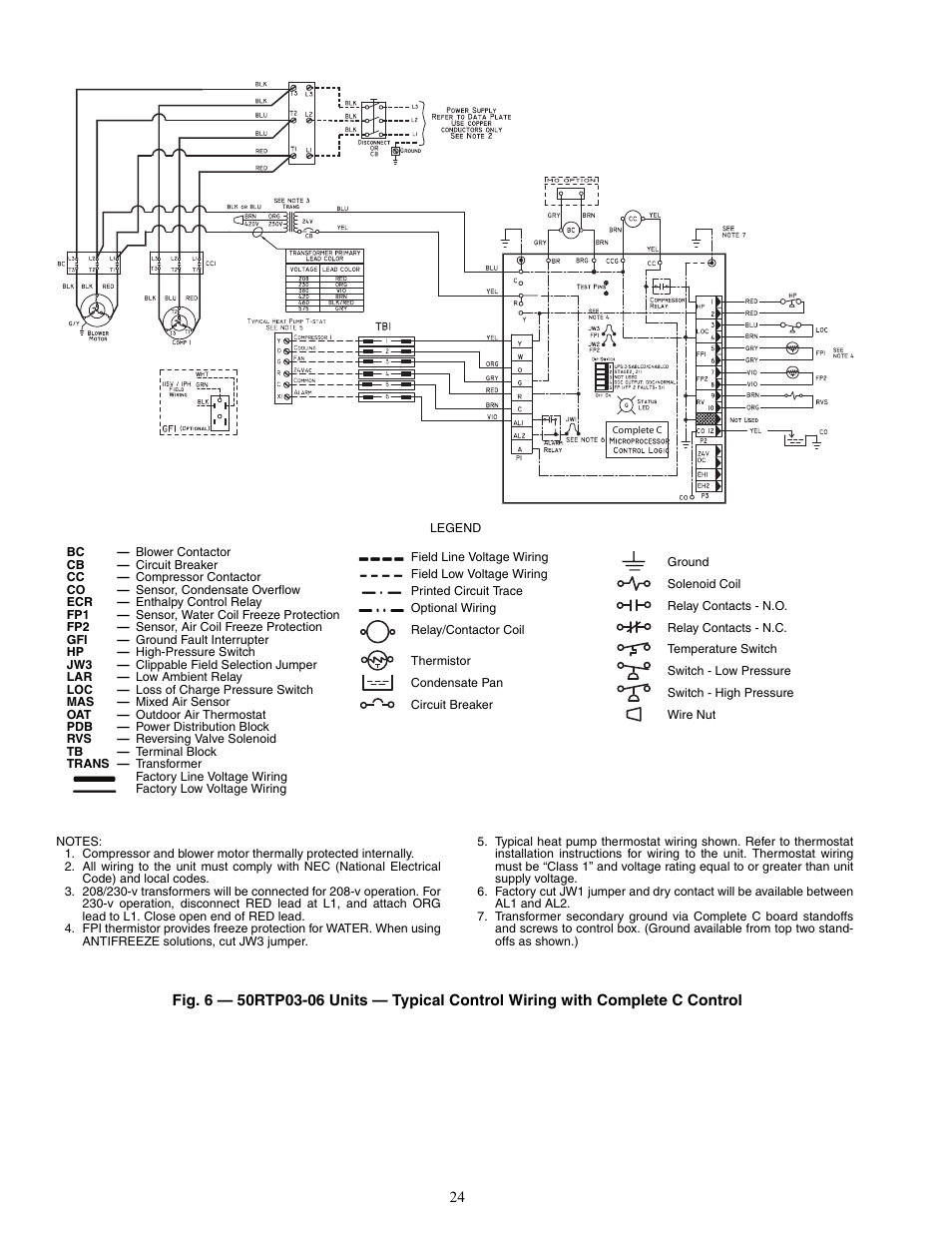 Carrier AQUAZONE 50RTP03-20 User Manual | Page 24 / 60