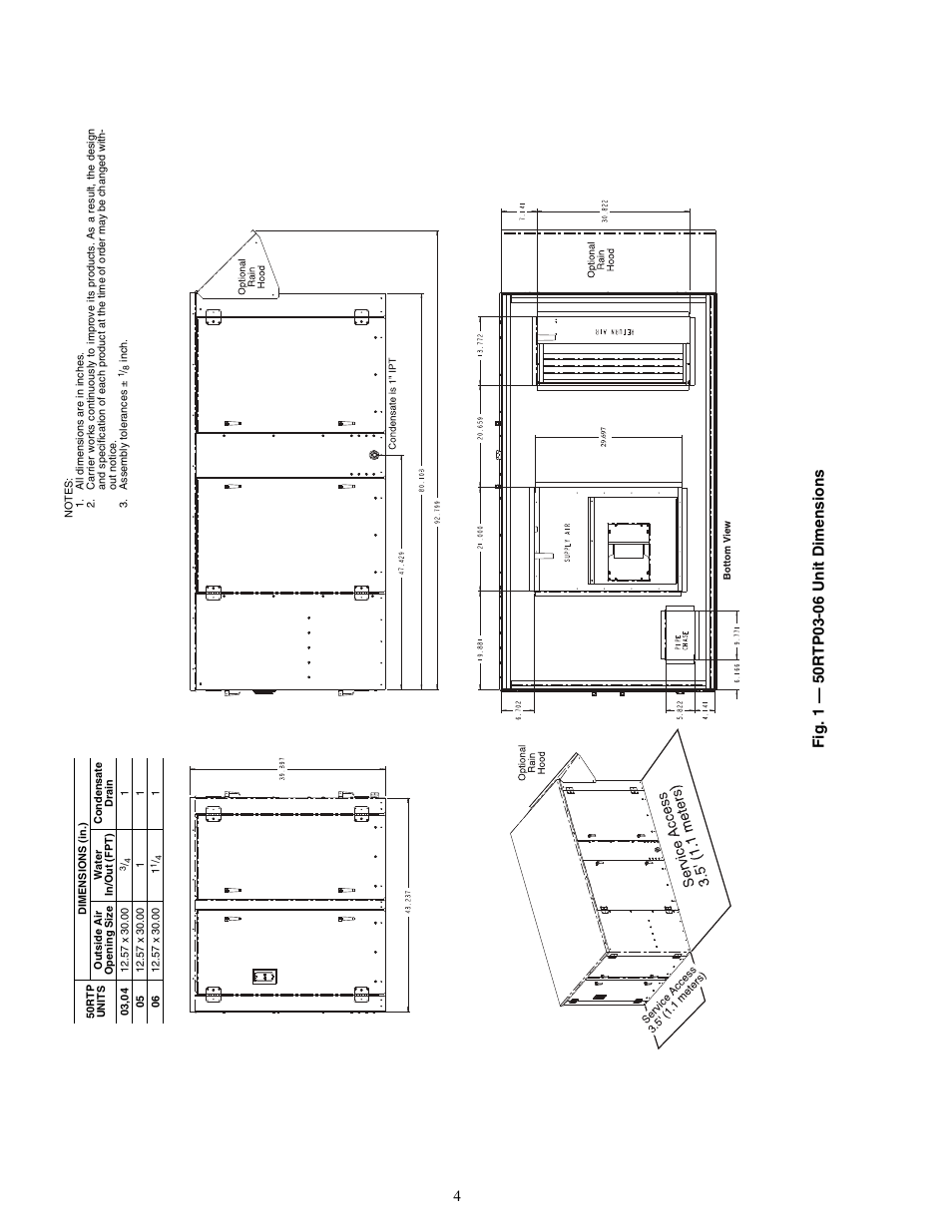 Carrier AQUAZONE 50RTP03-20 User Manual | Page 4 / 60