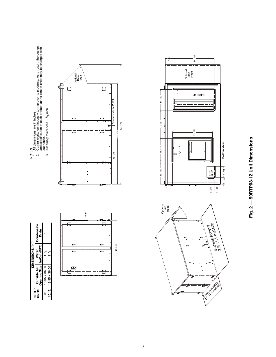 Carrier AQUAZONE 50RTP03-20 User Manual | Page 5 / 60