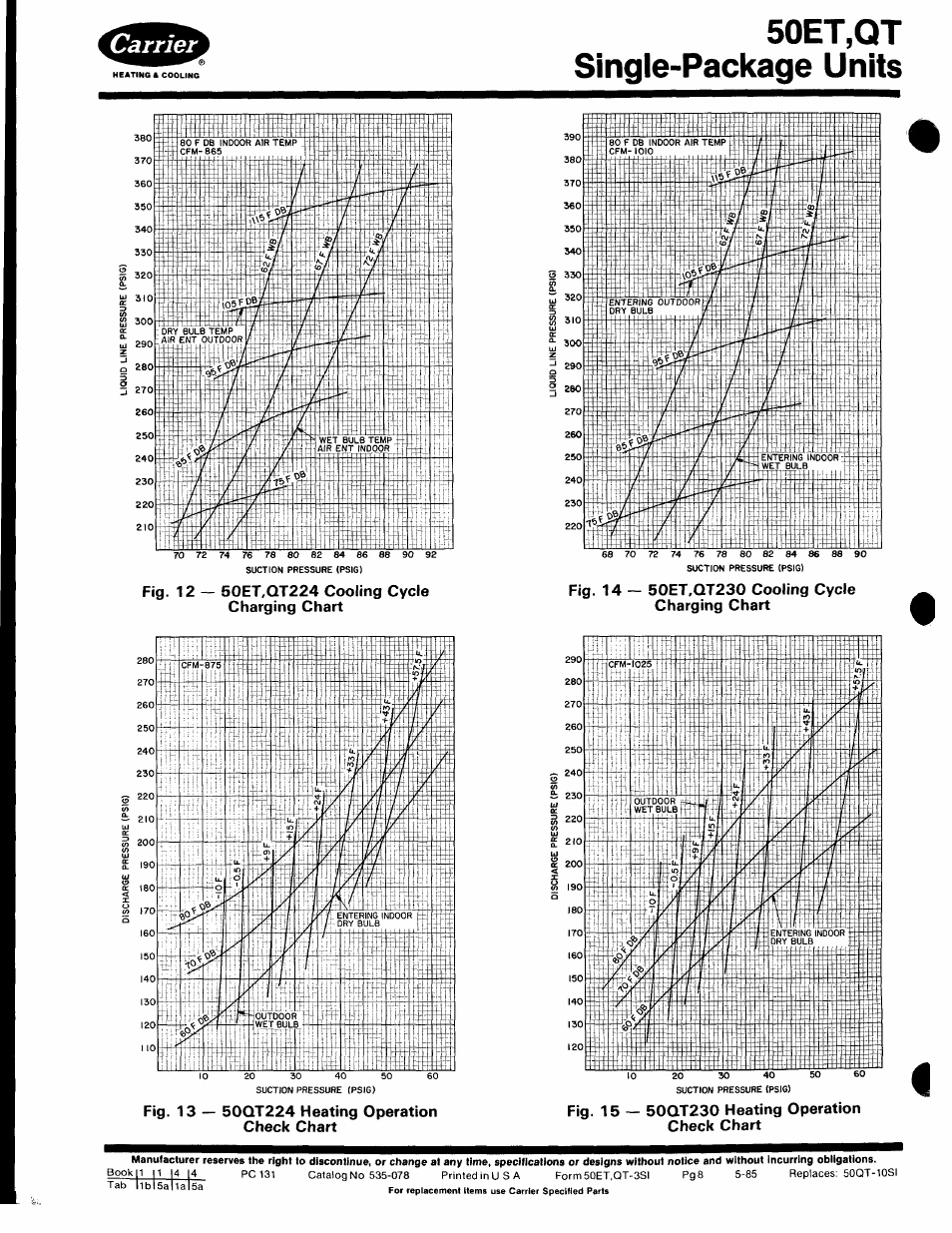 50et.qt single-package units | Carrier 50ET User Manual | Page 8 / 14