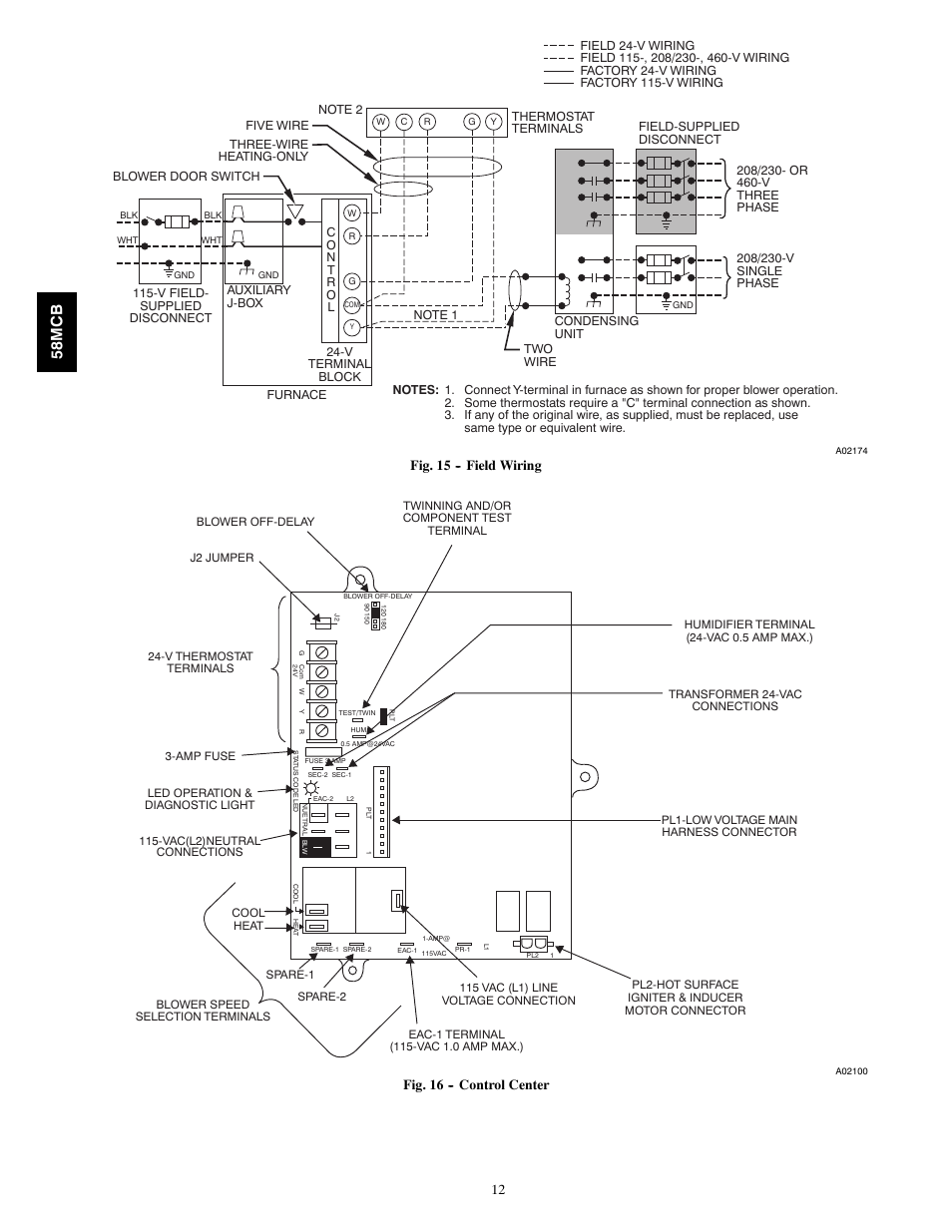 58mc b | Carrier 58MCB User Manual | Page 12 / 20