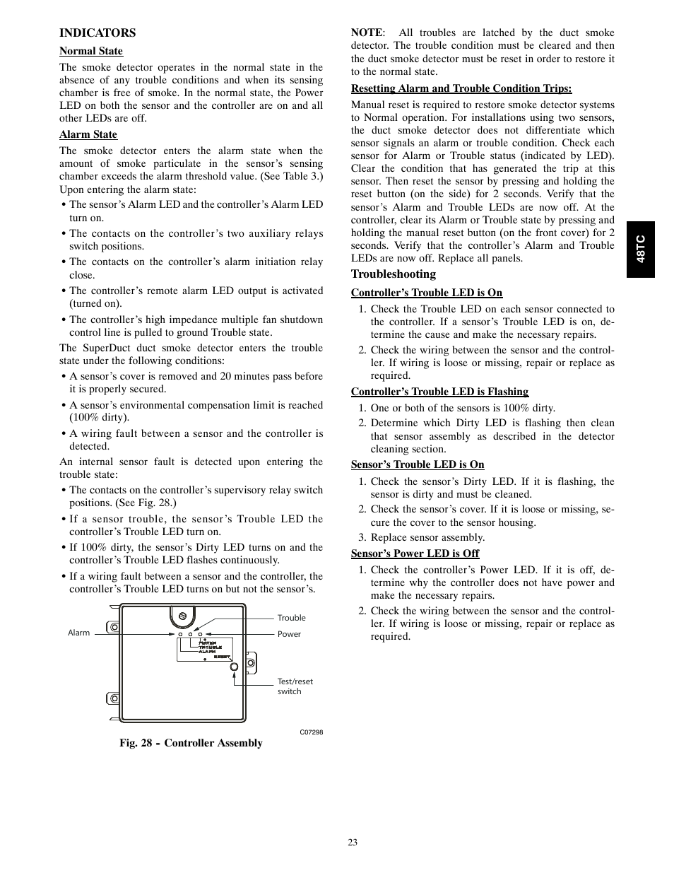 Carrier 48TC*D08 User Manual | Page 23 / 98
