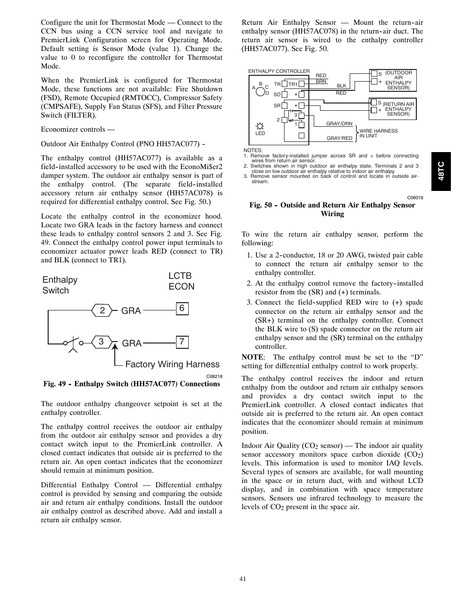 Carrier 48TC*D08 User Manual | Page 41 / 98