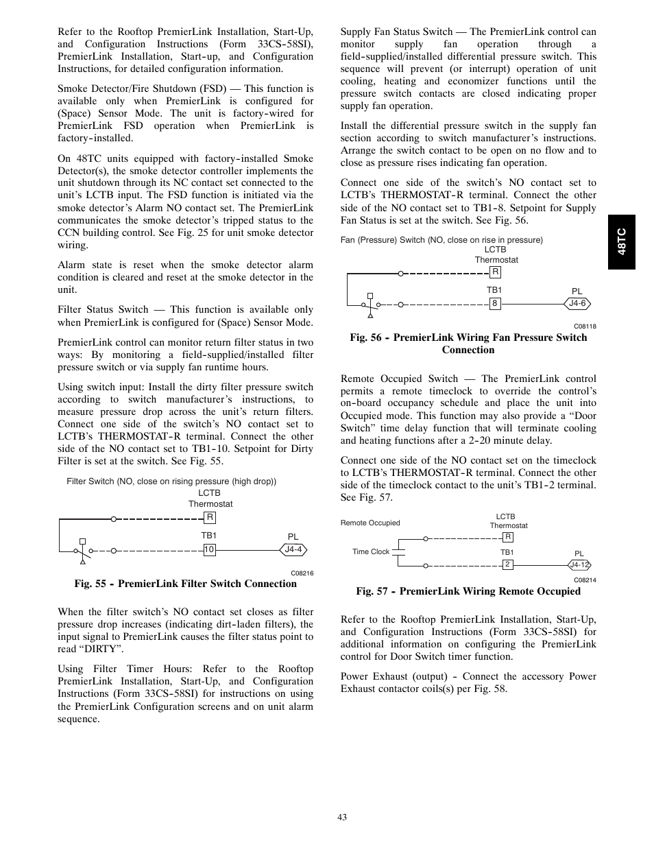 Carrier 48TC*D08 User Manual | Page 43 / 98