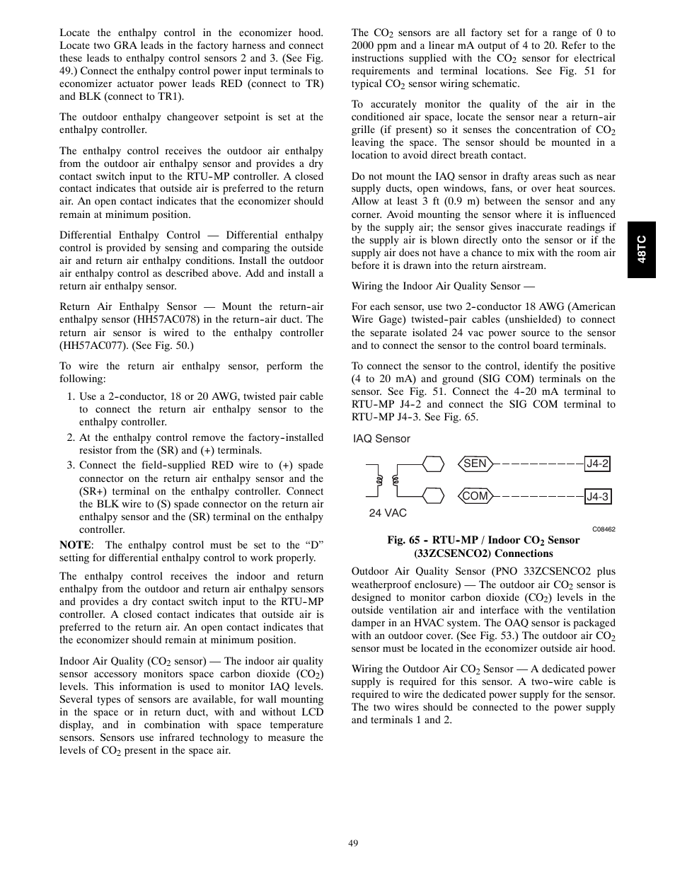 Carrier 48TC*D08 User Manual | Page 49 / 98