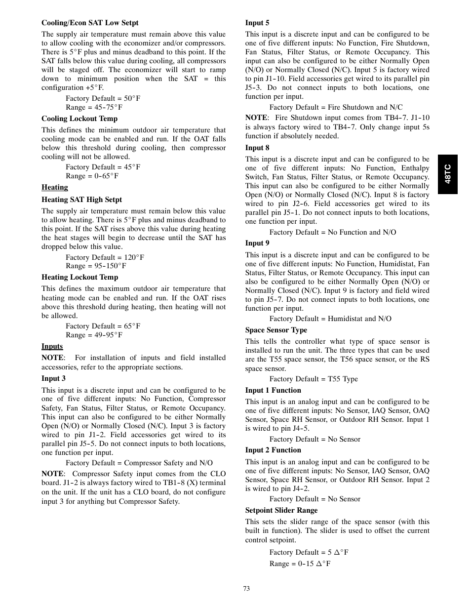 Carrier 48TC*D08 User Manual | Page 73 / 98
