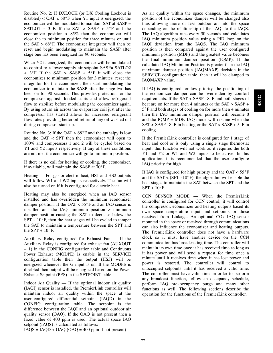 Carrier 48TC*D08 User Manual | Page 77 / 98