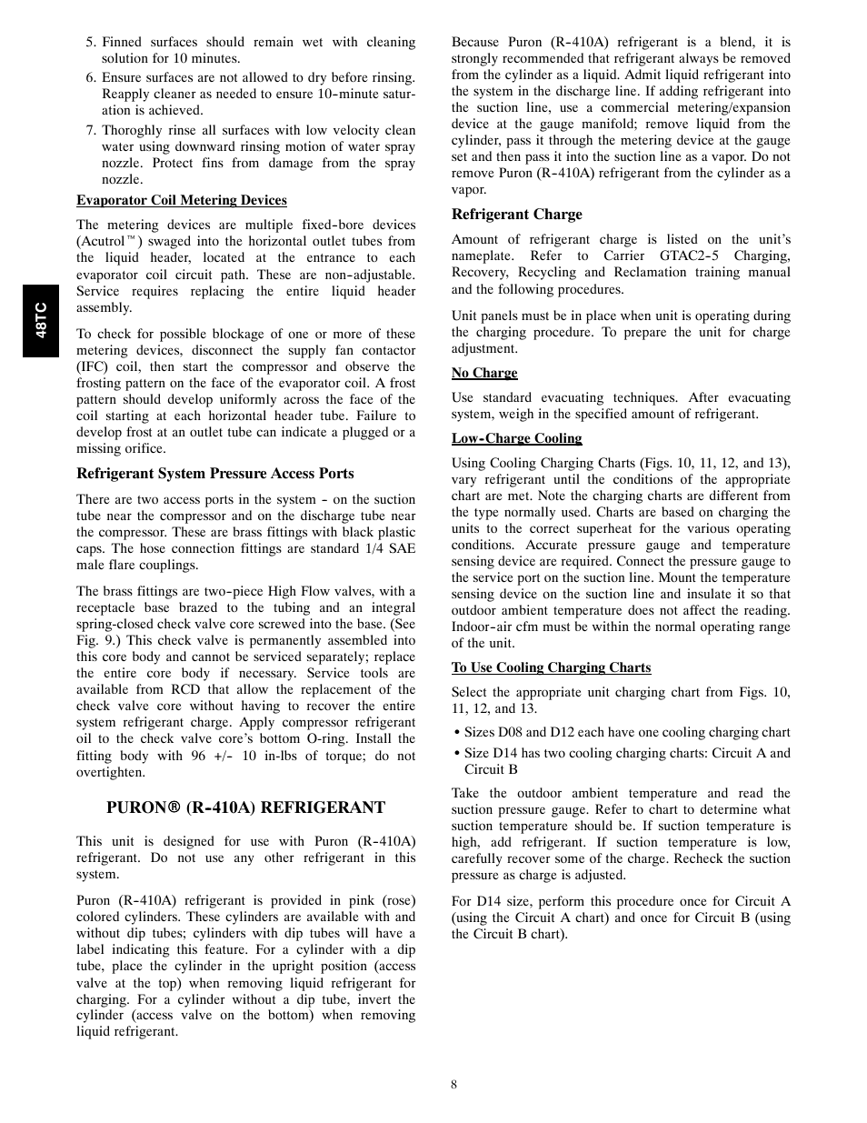 Carrier 48TC*D08 User Manual | Page 8 / 98