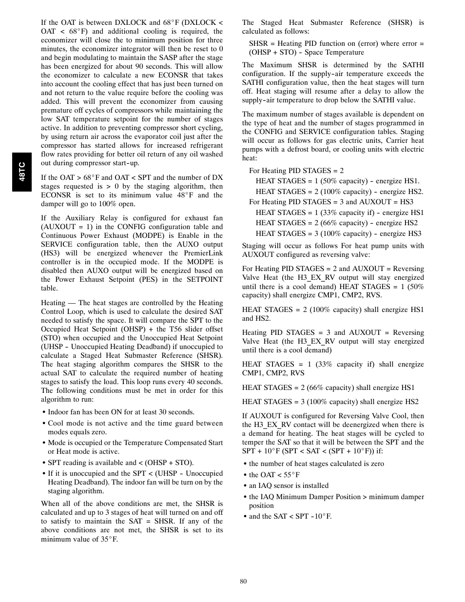 Carrier 48TC*D08 User Manual | Page 80 / 98