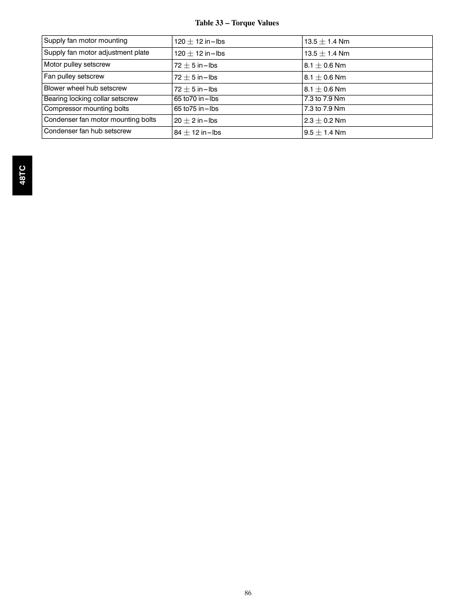 Carrier 48TC*D08 User Manual | Page 86 / 98