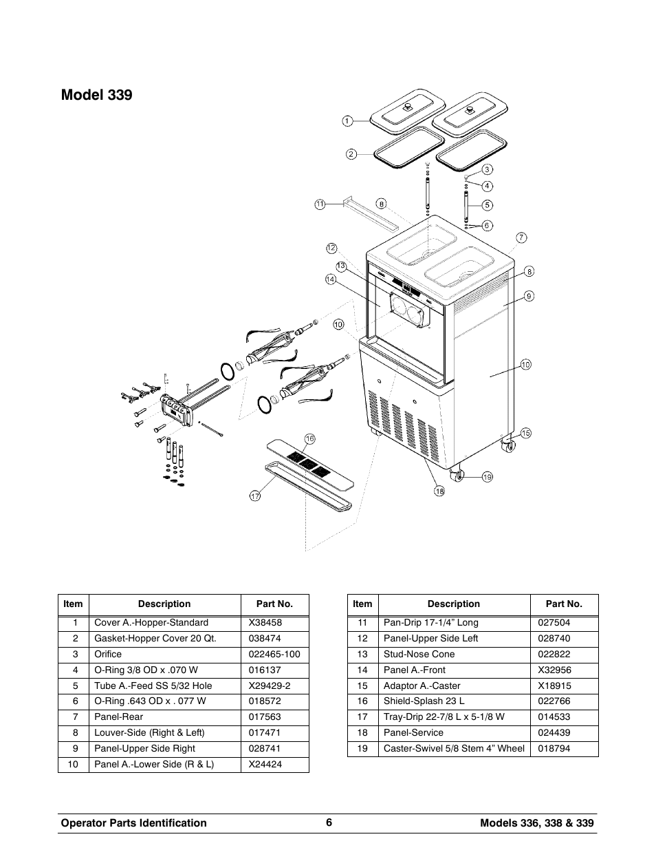 Model 339 | Carrier 336 User Manual | Page 10 / 49